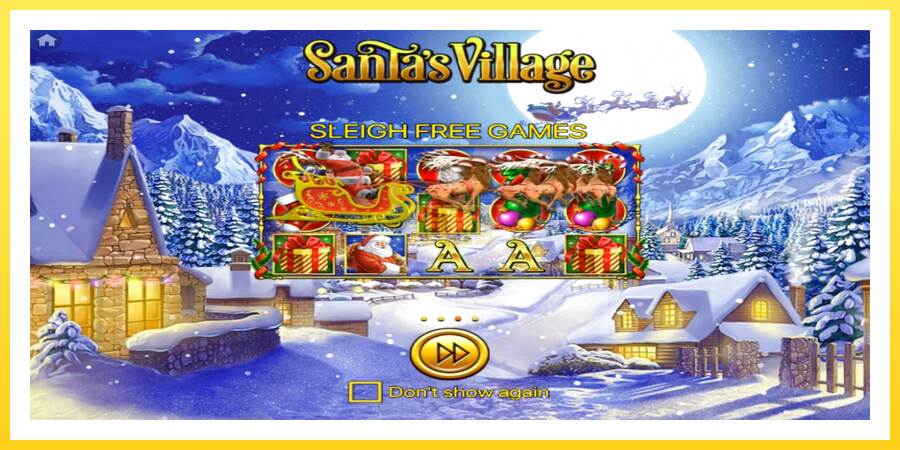 Slika 1 igralni avtomat Santa´s Village