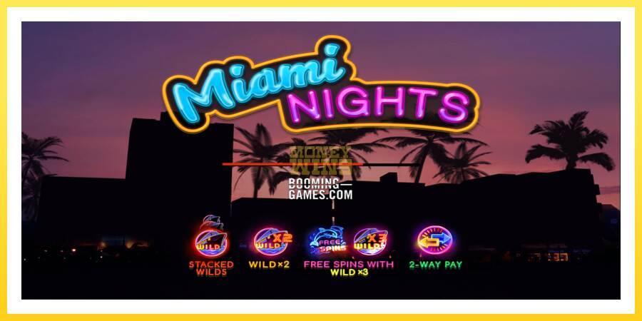 Slika 1 igralni avtomat Miami Nights