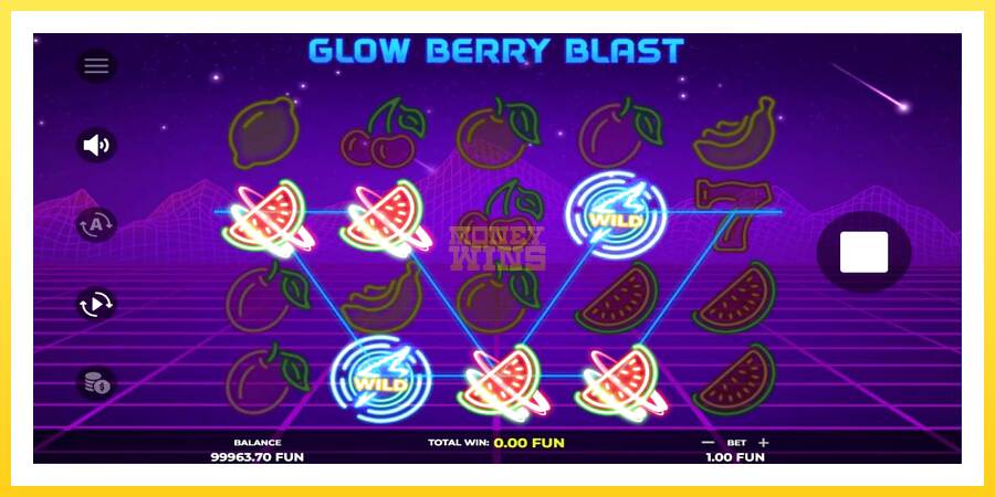 Slika 3 igralni avtomat Glow Berry Blast