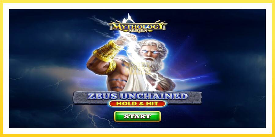 Slika 1 igralni avtomat Zeus Unchained - Hold & Hit