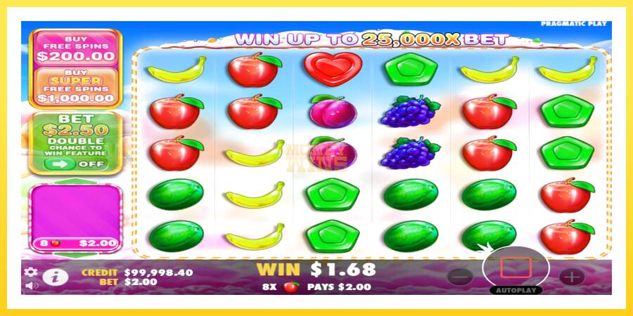 Slika 3 igralni avtomat Sweet Bonanza 1000