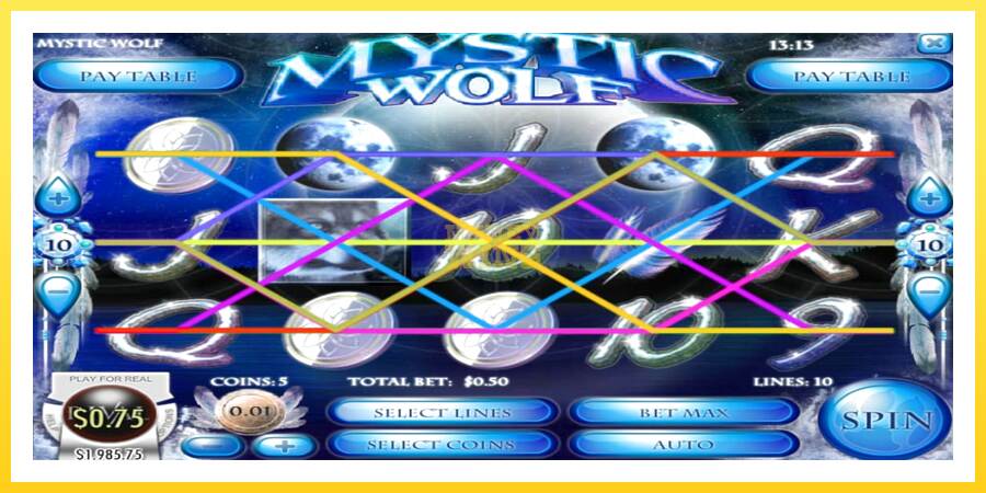 Slika 2 igralni avtomat Mystic Wolf