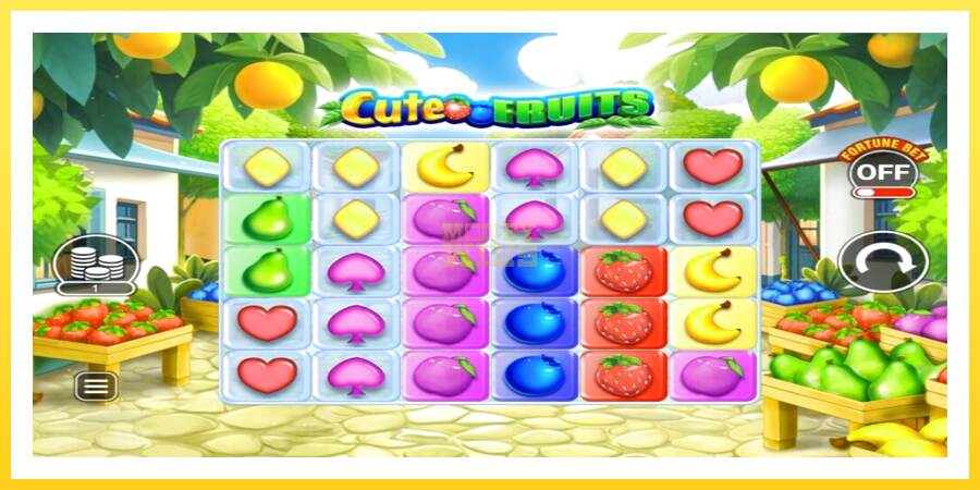 Slika 1 igralni avtomat Cute Fruits