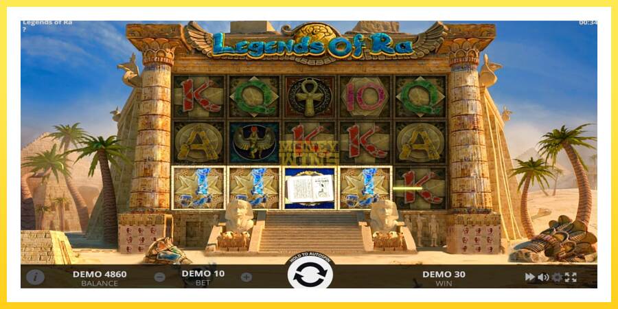 Slika 5 igralni avtomat Legends of Ra