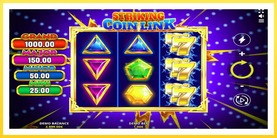 Slika 2 igralni avtomat Striking Coin Link