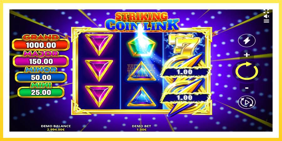 Slika 3 igralni avtomat Striking Coin Link