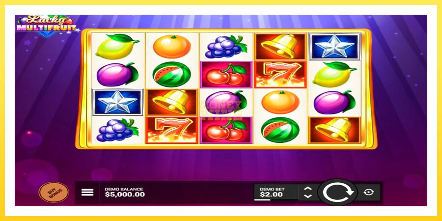 Slika 1 igralni avtomat Lucky Multifruit