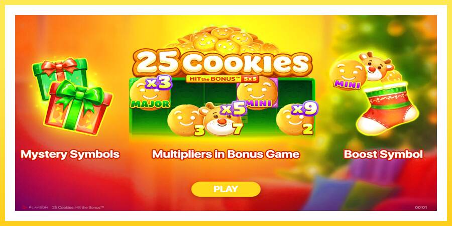 Slika 1 igralni avtomat 25 Cookies: Hit the Bonus