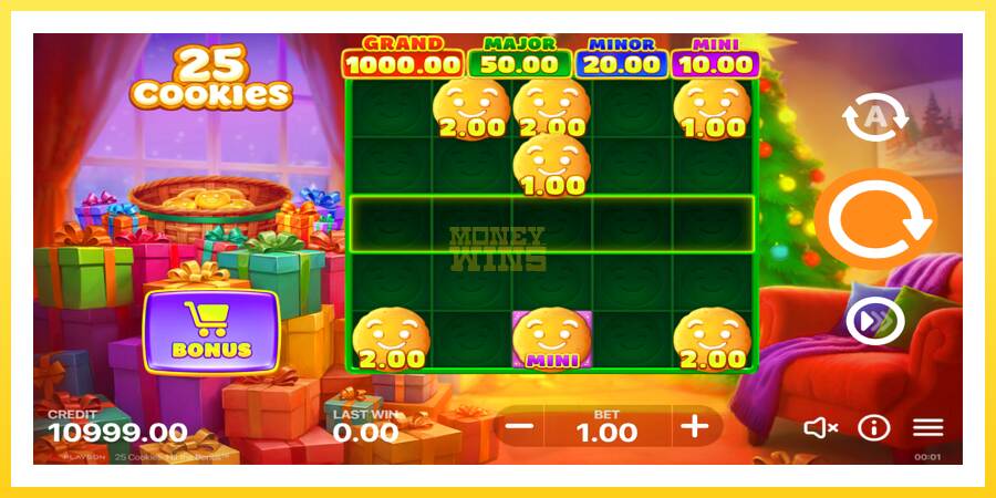 Slika 2 igralni avtomat 25 Cookies: Hit the Bonus