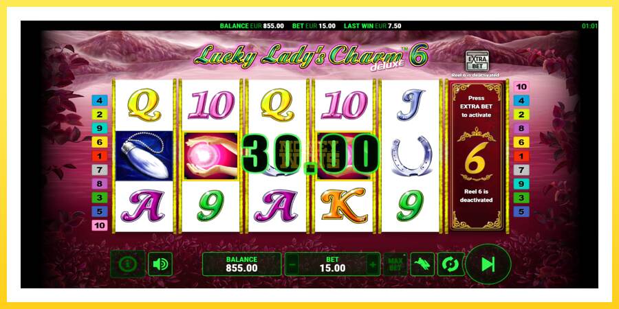 Slika 3 igralni avtomat Lucky Ladys Charm Deluxe 6