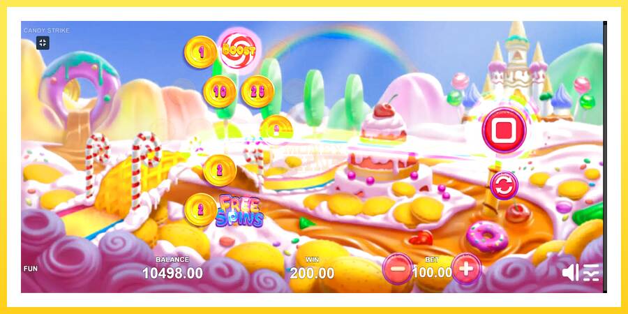 Slika 4 igralni avtomat Candy Strike