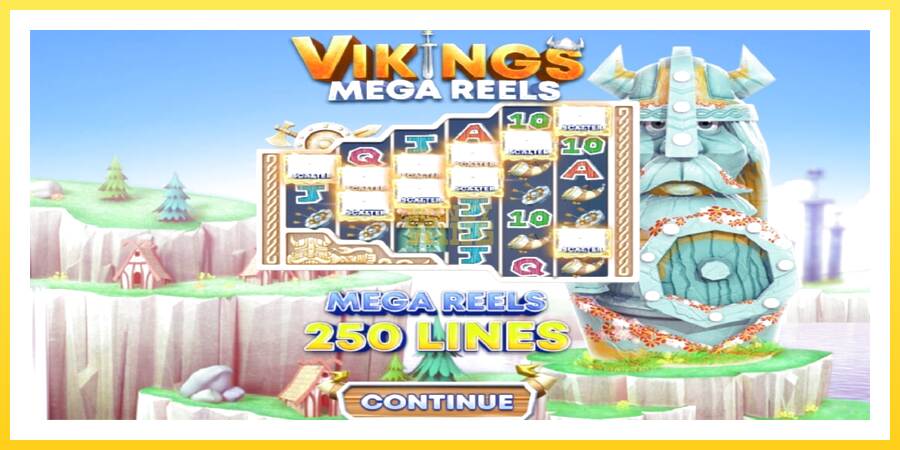 Slika 1 igralni avtomat Vikings Mega Reels