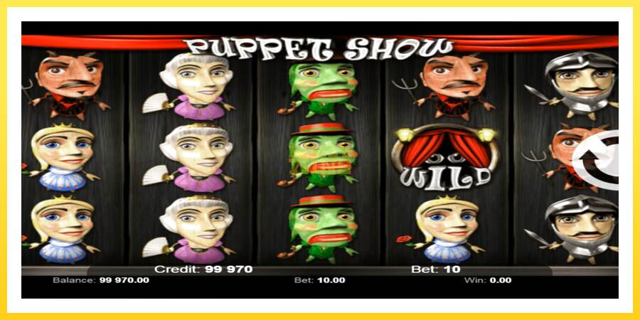 Slika 2 igralni avtomat Puppet Show