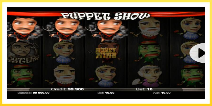 Slika 3 igralni avtomat Puppet Show