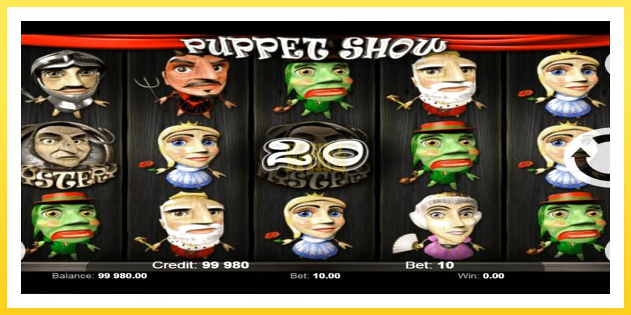 Slika 4 igralni avtomat Puppet Show