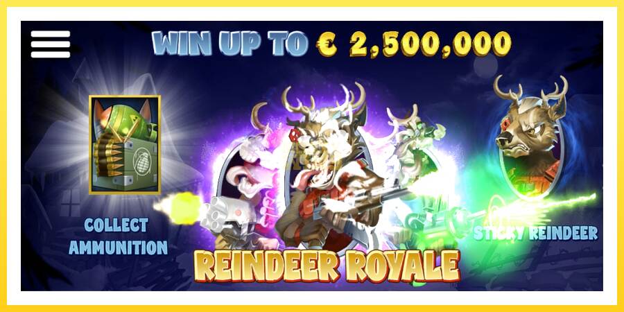 Slika 4 igralni avtomat Reindeer Royale