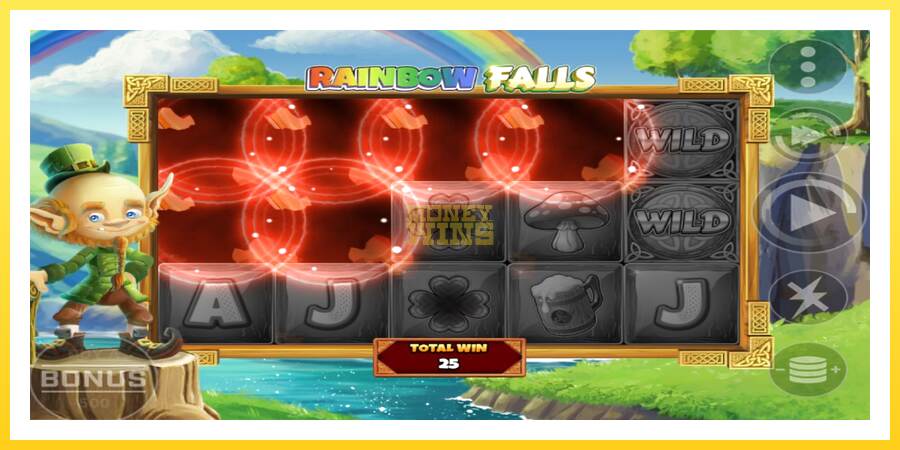 Slika 2 igralni avtomat Rainbow Falls