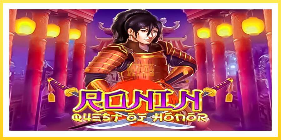 Slika 1 igralni avtomat Ronin - Quest of Honor