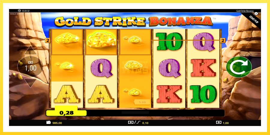 Slika 7 igralni avtomat Gold Strike Bonanza