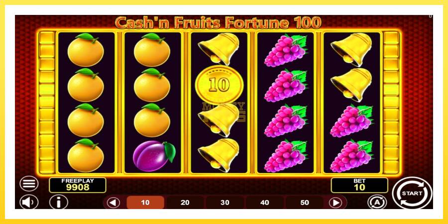 Slika 3 igralni avtomat Cashn Fruits Fortune 100