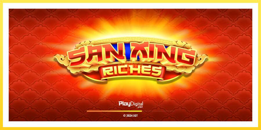 Slika 1 igralni avtomat San Xing Riches