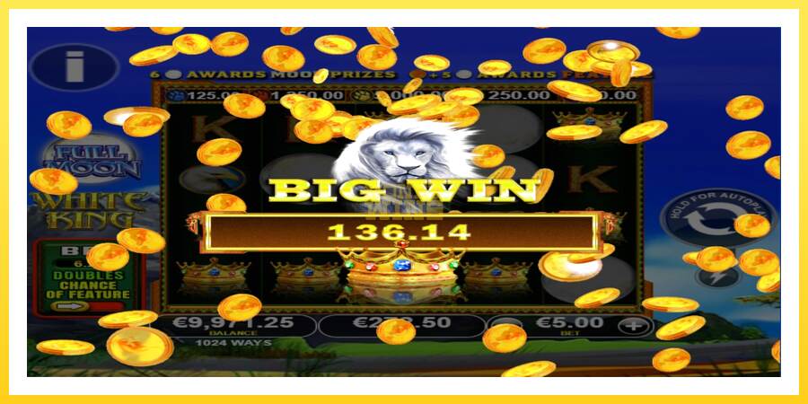 Slika 4 igralni avtomat Full Moon: White King PowerPlay Jackpot