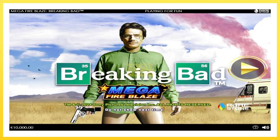 Slika 1 igralni avtomat Mega Fire Blaze: Breaking Bad