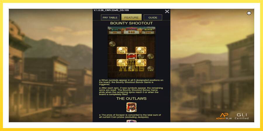 Slika 6 igralni avtomat Crazy Bounty: Jackpot