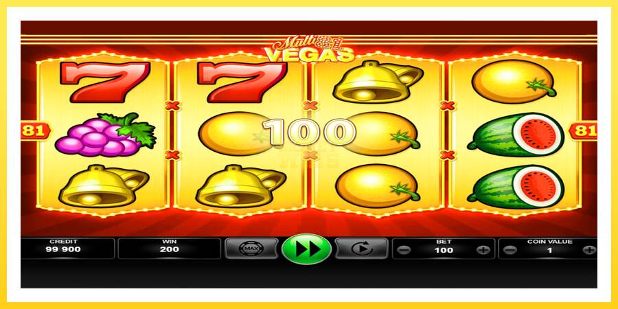 Slika 2 igralni avtomat Multi Vegas 81