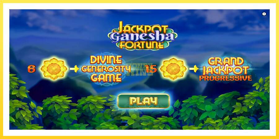 Slika 1 igralni avtomat Jackpot Ganesha Fortune