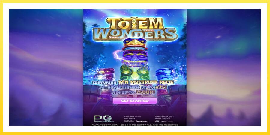 Slika 1 igralni avtomat Totem Wonders