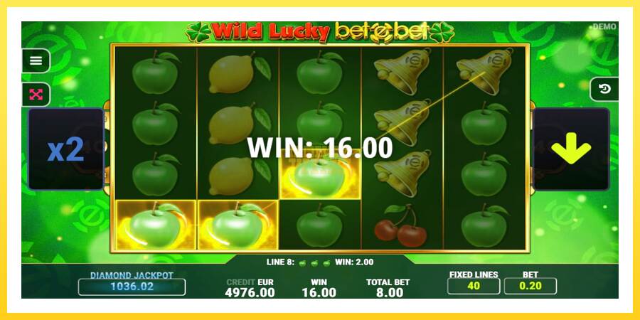 Slika 3 igralni avtomat Wild Lucky Betebet