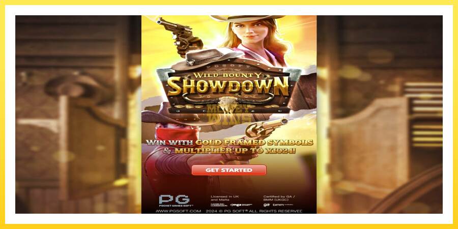 Slika 1 igralni avtomat Wild Bounty Showdown