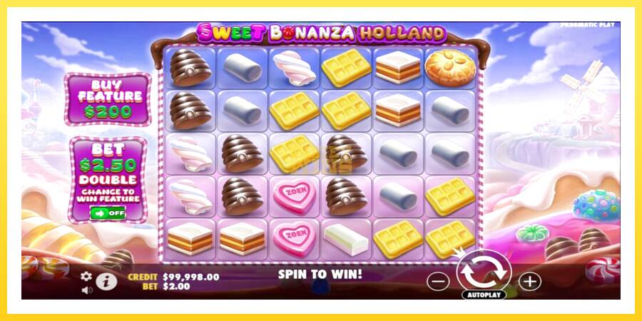 Slika 1 igralni avtomat Sweet Bonanza Holland – Oranje Jackpot