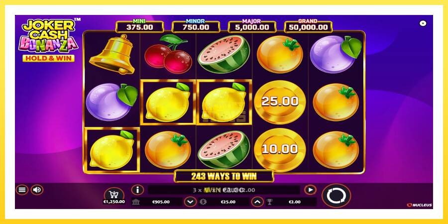 Slika 3 igralni avtomat Joker Cash Bonanza - Hold & Win