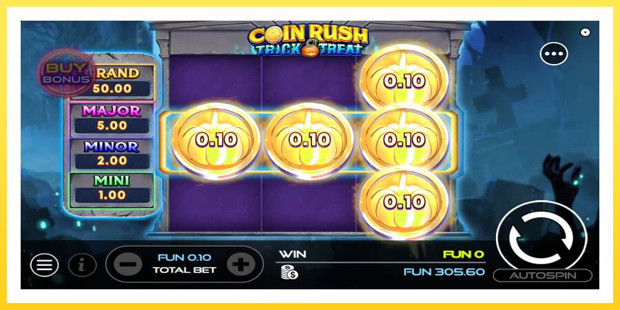 Slika 3 igralni avtomat Coin Rush: Trick o Treat