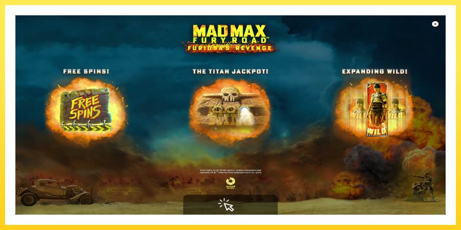 Slika 1 igralni avtomat Mad Max: Fury Road - Furiosas Revenge