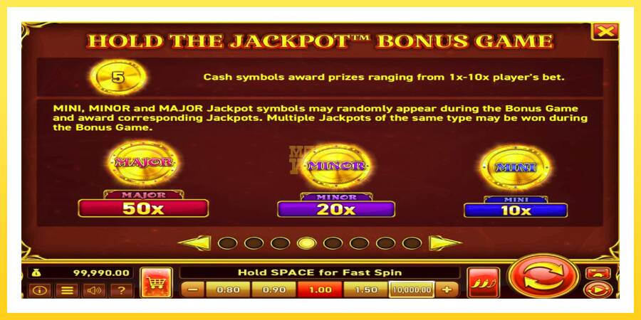 Slika 4 igralni avtomat 16 Coins Grand Gold Edition Halloween Jackpots