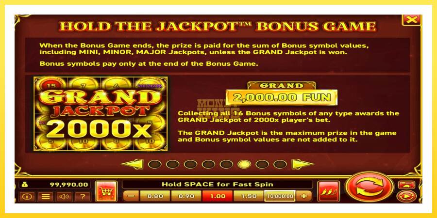 Slika 5 igralni avtomat 16 Coins Grand Gold Edition Halloween Jackpots