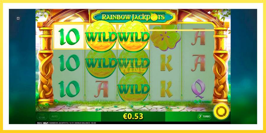 Slika 2 igralni avtomat Rainbow Jackpots