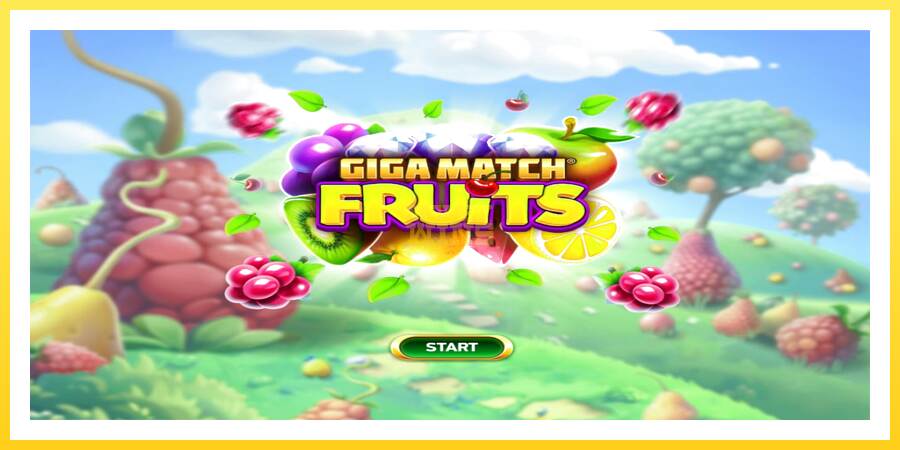 Slika 1 igralni avtomat Giga Match Fruits