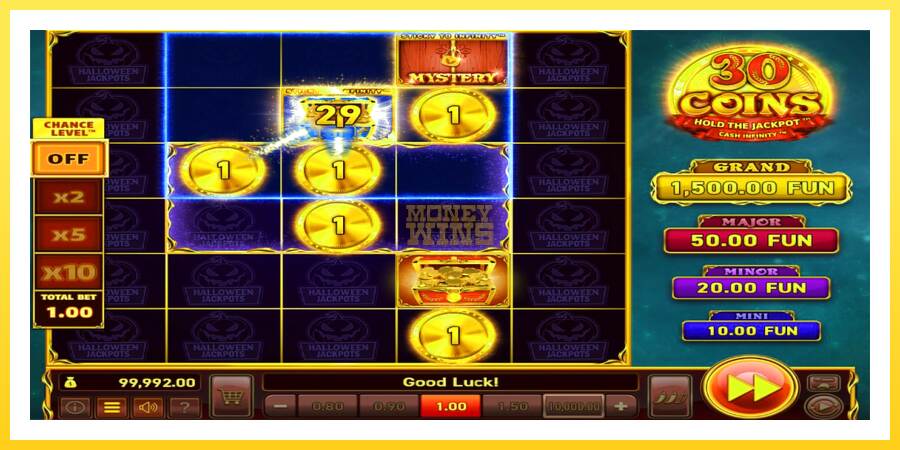 Slika 2 igralni avtomat 30 Coins Halloween Jackpots