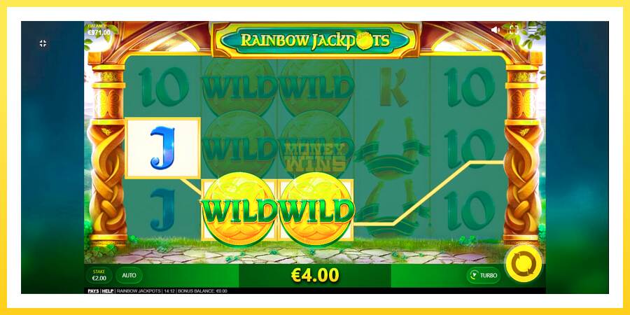 Slika 5 igralni avtomat Rainbow Jackpots