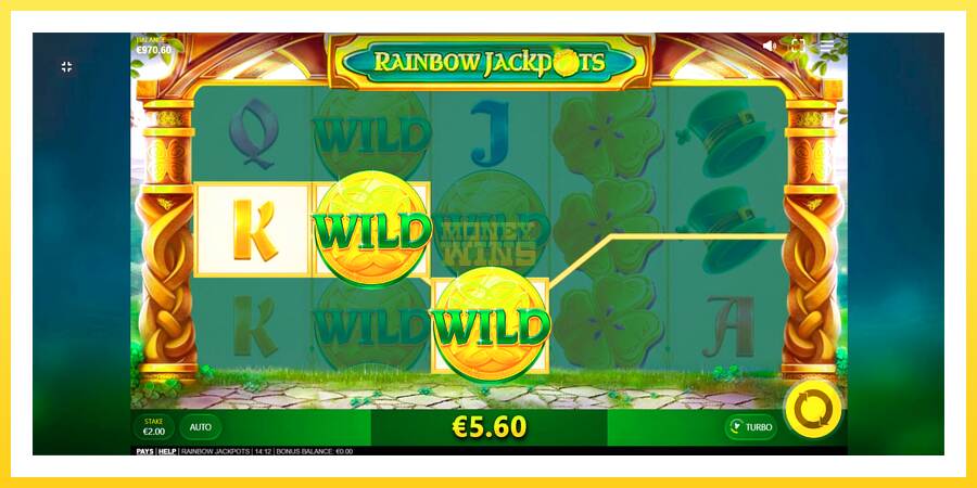 Slika 6 igralni avtomat Rainbow Jackpots