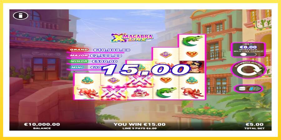 Slika 3 igralni avtomat Macabra Linx PowerPlay Jackpot