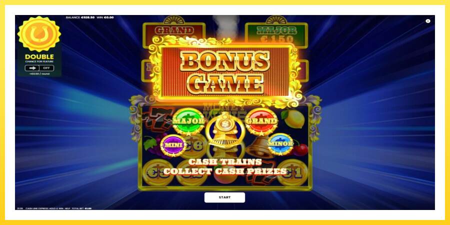 Slika 3 igralni avtomat Cash Link Express: Hold & Win