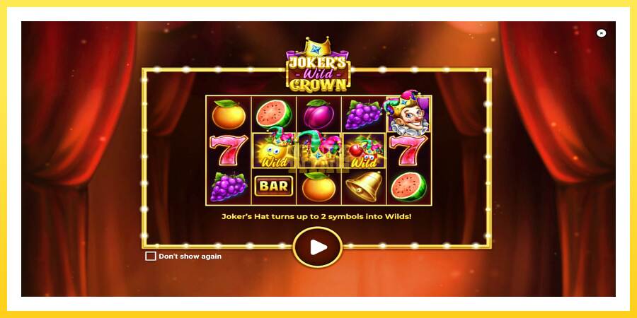 Slika 4 igralni avtomat Jokers Wild Crown Diamond Treasures