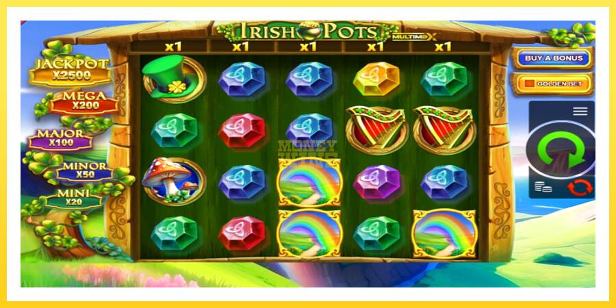 Slika 3 igralni avtomat Irish Pots MultiMax