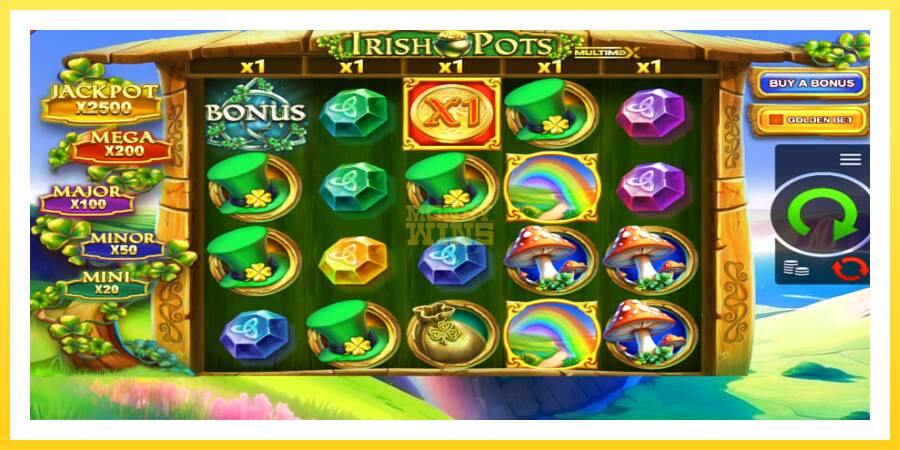 Slika 4 igralni avtomat Irish Pots MultiMax