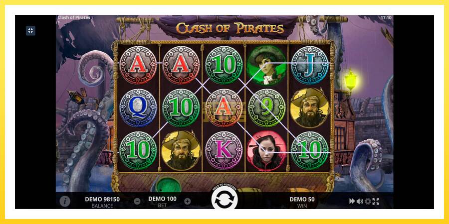 Slika 7 igralni avtomat Clash of Pirates